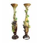 Paire de vases en céramique