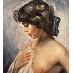 S. TESTA, Porträt einer Frau mit Schleier - S. Testa