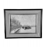 UNIDENTIFIED SIGNATURE, Seascape with boats