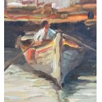 UNIDENTIFIED SIGNATURE, Seascape with boats