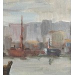 UNIDENTIFIED SIGNATURE, Seascape with boats