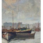 UNIDENTIFIED SIGNATURE, Seascape with boats