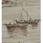 ANONIMO, Seascape with boats