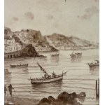 ANONIMO, Seascape with boats