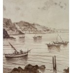 ANONIMO, Seascape with boats