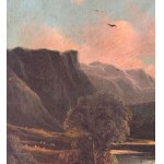 UNIDENTIFIED SIGNATURE, Landscape with a Lake