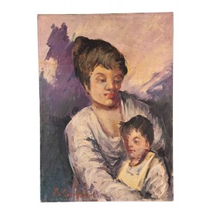 R. CARIGNANI, Maternal scene - R. CARIGNANI