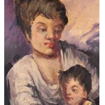R. CARIGNANI, Maternal scene - R. CARIGNANI