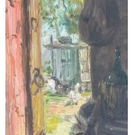 Antonio Martucci, Interior of a Stable - Antonio Martucci