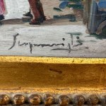 SCOGNAMIGLIO, Neapolitan market scene - Scognamiglio