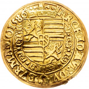 Rudolph II., 1 Dukat 1586, Praha