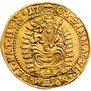 Leopold I., 1 Dukat 1703, NB, Nagybanya