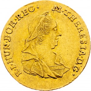 Maria Theresia, 2. dukát 1772, Karlsburg