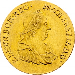 Maria Theresia, 2 Dukat 1772, Karlsburg