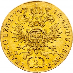 Maria Theresia, 2. dukát 1772, Karlsburg