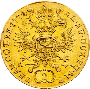 Maria Theresia, 2 Dukat 1772, Karlsburg