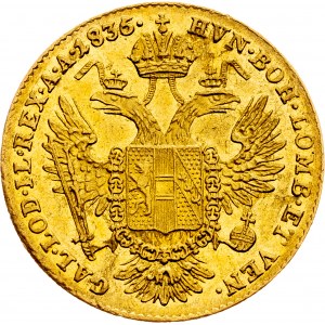 Franz I. (II.), 1 Dukat 1835, E, Karlsburg