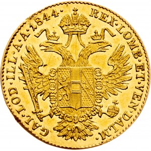 Ferdinand V., 1 Dukat 1844, A, Vídeň