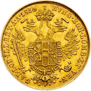 Franz Joseph I., 1 Dukat 1856, A, Vienna