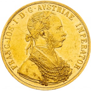 Franz Joseph I., 4 Dukat 1886, Vienna