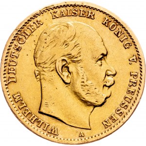 Kingdom of Prussia, 10 Mark 1875, A
