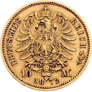 Kingdom of Prussia, 10 Mark 1872, A
