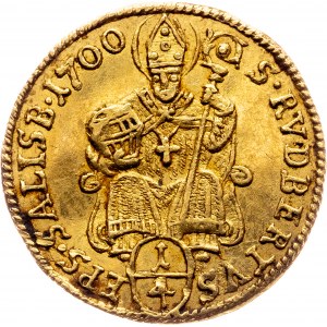 Salzburg, 1/4 Dukat 1700, Salzburg