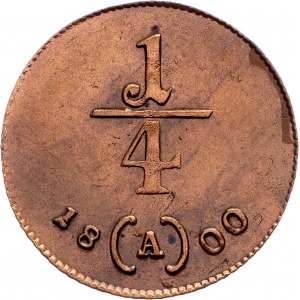 Franz I. (II.), 1/4 Kreuzer 1800, A, Vienna