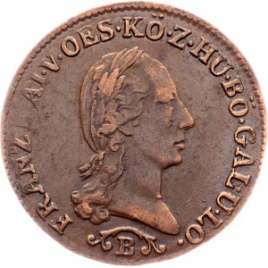 Franz I. (II.), 1/4 Kreuzer 1812, B, Kremnitz
