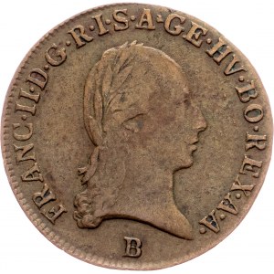 Franz I. (II.), 1/2 Kreuzer 1800, B, Kremnitz