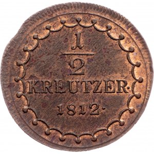 Franz I. (II.), 1/2 Kreuzer 1812, S, Schmöllnitz