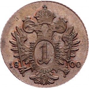 Franz I. (II.), 1 Kreuzer 1800, F, Hall