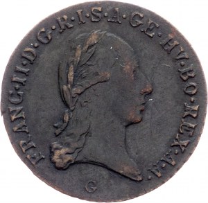 Franz I. (II.), 1 Kreuzer 1800, G, Nagybánya