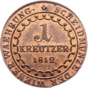 Franz I. (II.), 1 Kreuzer 1812, B, Kremnitz