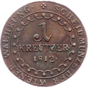 Franz I. (II.), 1 Kreuzer 1812, G, Nagybánya