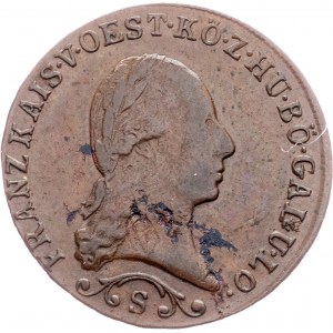 Franz I. (II.), 1 Kreuzer 1812, S, Schmöllnitz