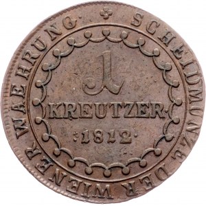 Franz I. (II.), 1 Kreuzer 1812, S, Schmöllnitz