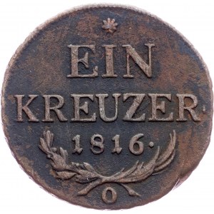 Franz I. (II.), 1 Kreuzer 1816, O, Orawitz