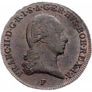 Franz I. (II.), 3 Kreuzer 1800, F, Hall