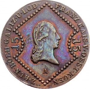 Franz I. (II.), 15 Kreuzer 1807, A, Vienna