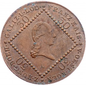 Franz I. (II.), 30 Kreuzer 1807, A, Viedeň