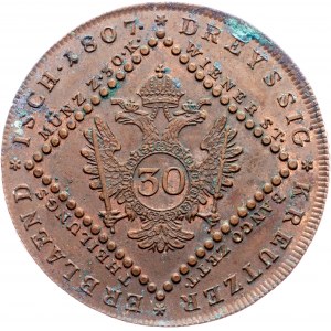 Franz I. (II.), 30 Kreuzer 1807, A, Vídeň