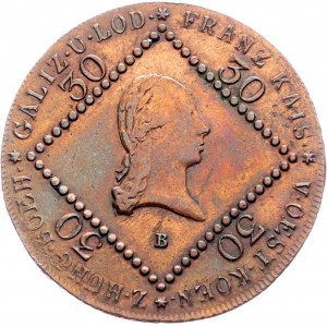 Franz I. (II.), 30 Kreuzer 1807, B, Kremnitz