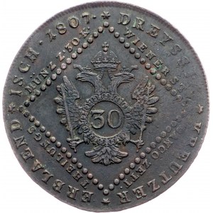 Franz I. (II.), 30 Kreuzer 1807, E, Karlsburg