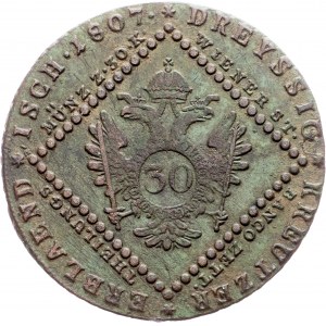 Franz I. (II.), 30 Kreuzer 1807, G, Nagybánya