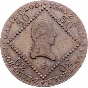 Franz I. (II.), 30 Kreuzer 1807, S, Schmöllnitz