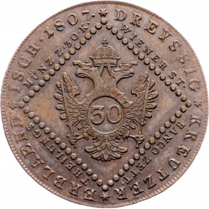 Franz I. (II.), 30 Kreuzer 1807, S, Schmöllnitz