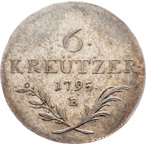 Franz I. (II.), 6 Kreuzer 1795, B, Kremnitz