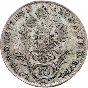 Franz I. (II.), 10 Kreuzer 1793, A, Vienna