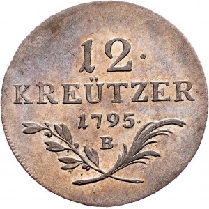 Franz I. (II.), 12 Kreuzer 1795, B, Kremnitz